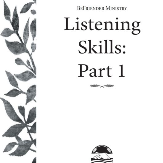 Listening Skills Part 1 Cover