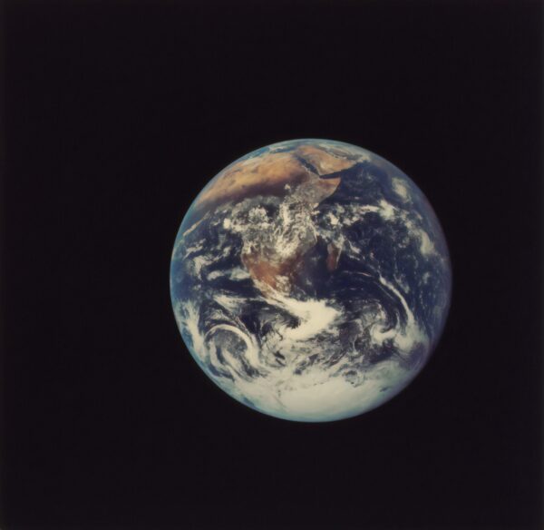 the world from space.